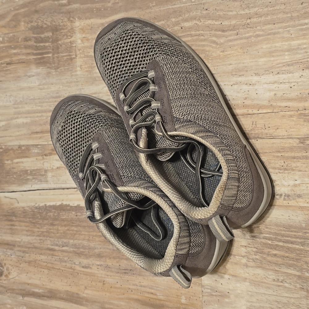 Women's Palma Orthofeet Gray Casual Shoes